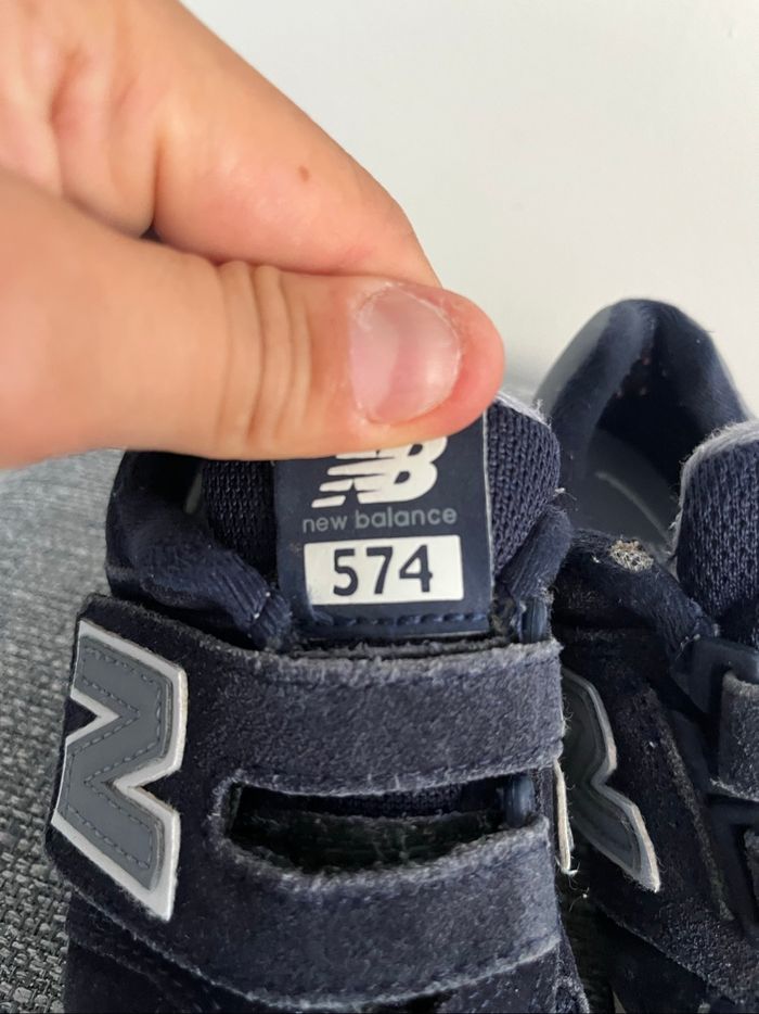 Baskets New Balance 574 Garçons Taille 28 - photo numéro 3
