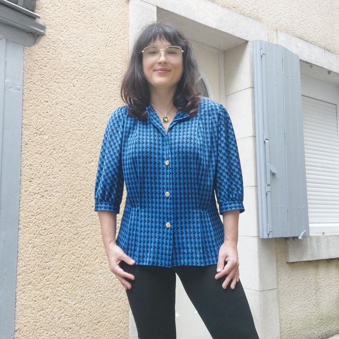 Magnifique blouse Vintage pour taille L