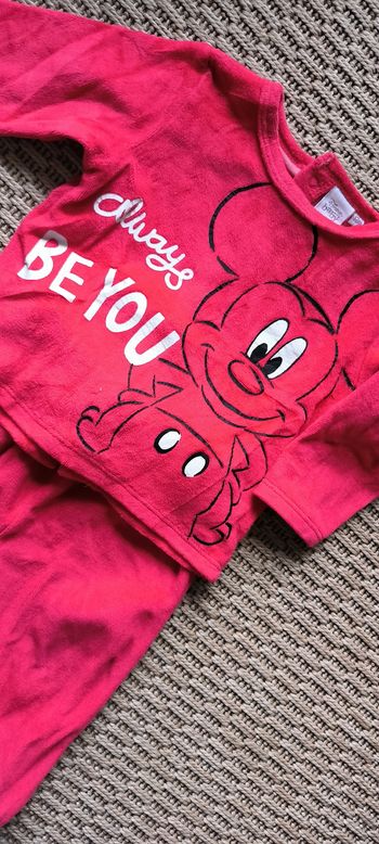 Pyjama Mickey rouge