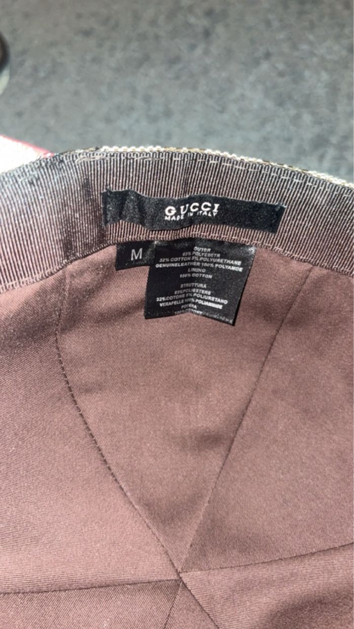 Casquette Gucci bande rare - photo numéro 2