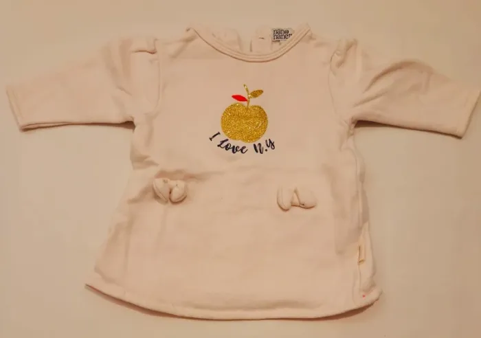 Lot 4 robes chaudes fille 6 mois - photo numéro 2