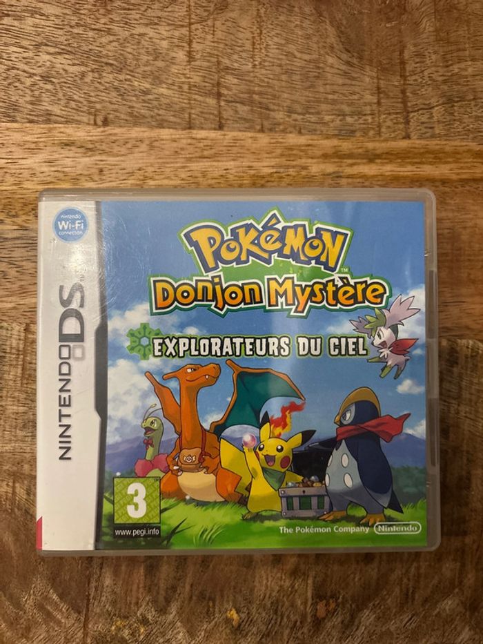 Pokémon donjon mystère explorateur du ciel Nintendo DS