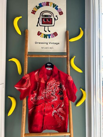 Chemise Dragon vintage 90’s woman