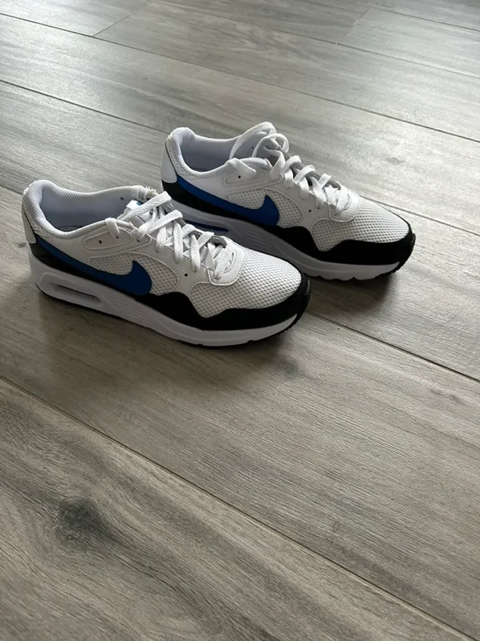 Baskets Nike Air Max SC en cuir - Blanc - photo numéro 3