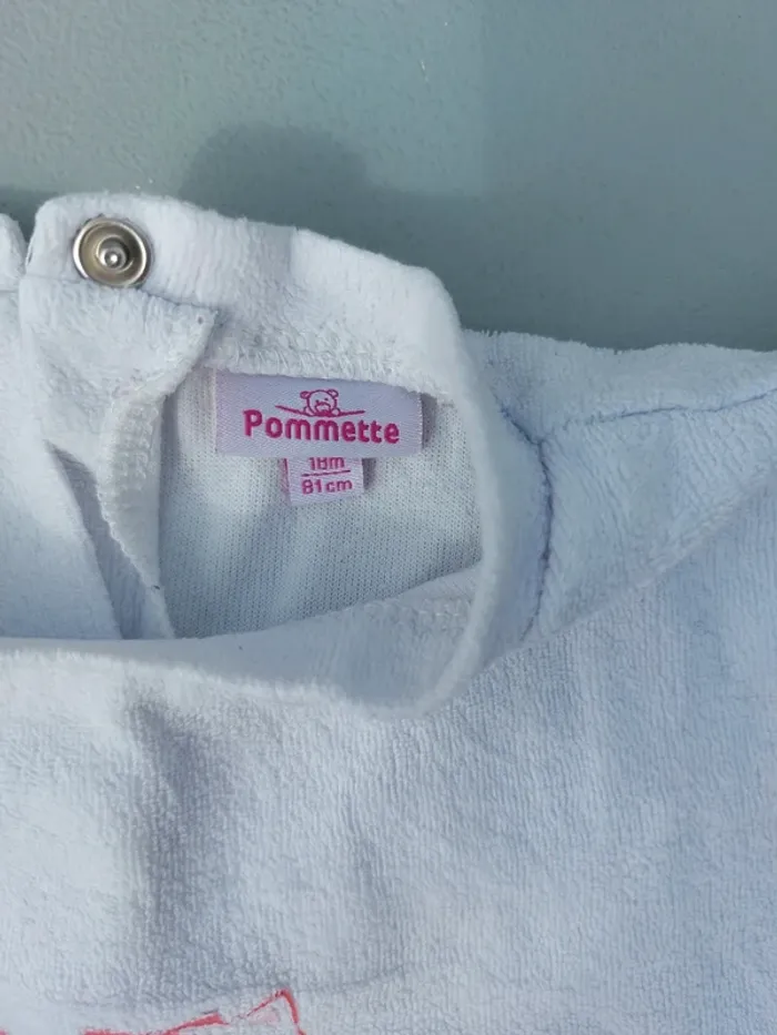 Lot 18 mois bodies pyjama grenouillère velours - photo numéro 12