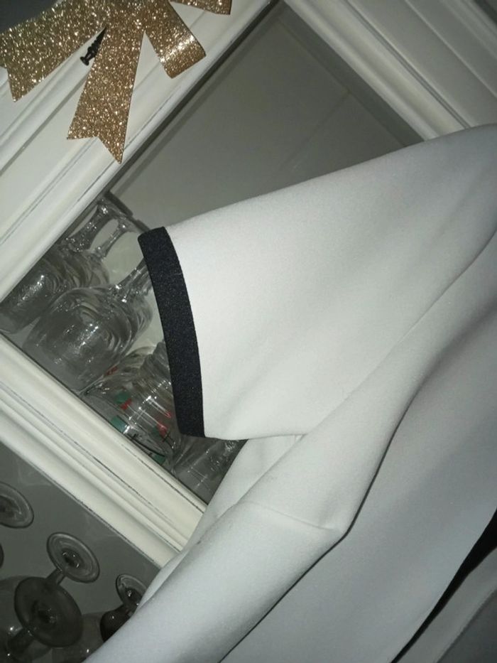 Blazer court bicolore by Morgan état neuf taille 36 - photo numéro 10