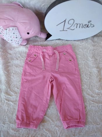 Pantalon léger Fille 12 mois Tao