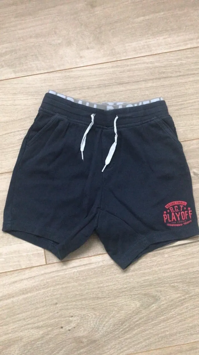 Short bermuda rebord style caleçon