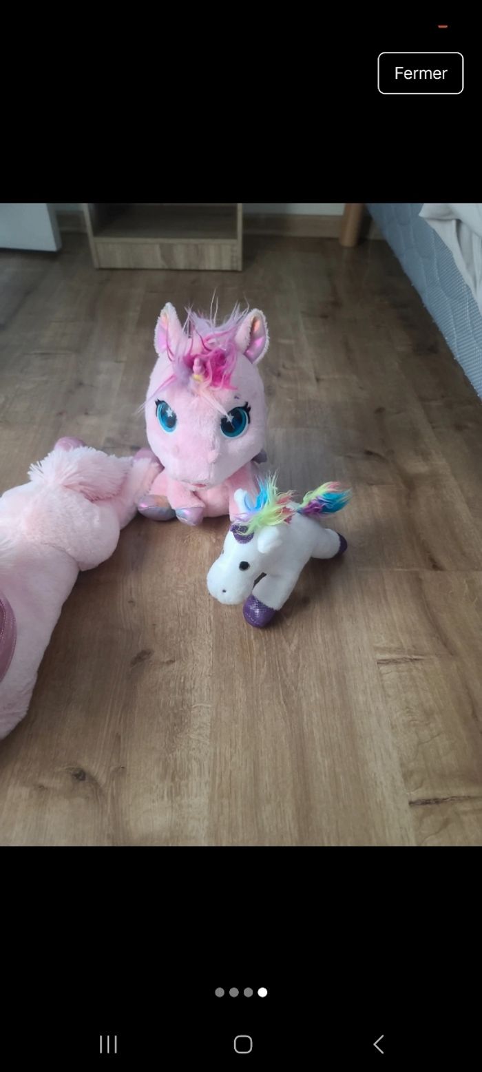 Peluche licorne - photo numéro 4