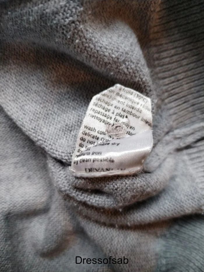 Cardigan Lacoste Gris Homme - photo numéro 9