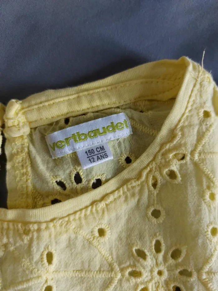 👗👖 Lot fille 12 ans – Haut Vertbaudet + short & jupe en jean Monoprix - photo numéro 11