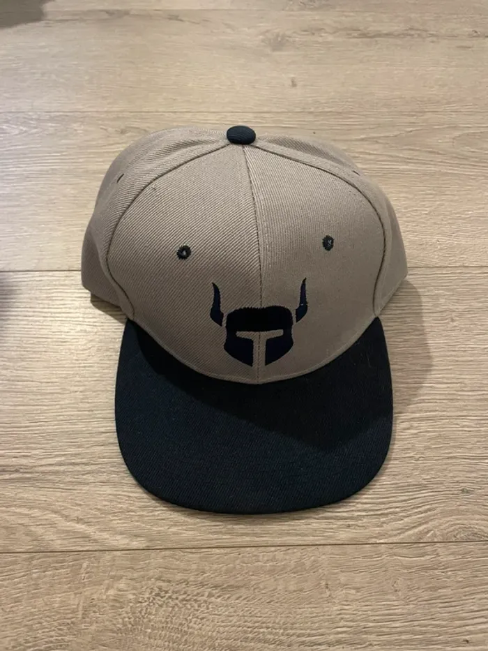 casquette style USA neuve skoll grise et bleu marine