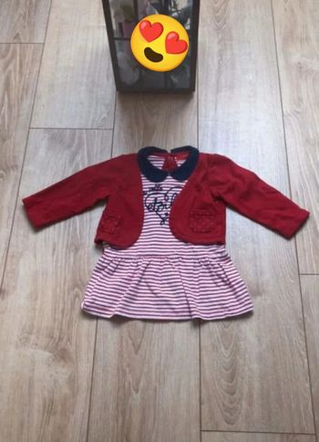 Robe 12mois Tissaia état neuf