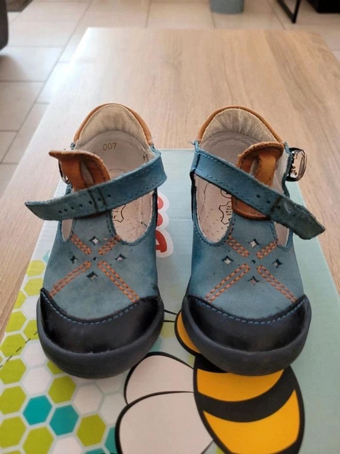 Chaussures en cuir garçon en 22 - photo numéro 3
