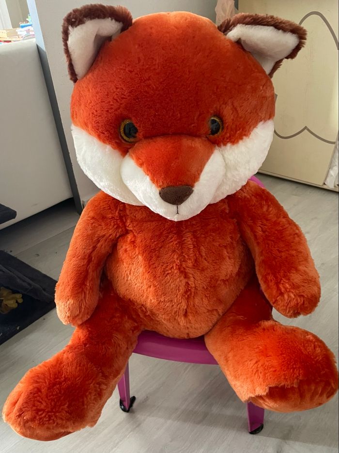 Grande peluche renard - photo numéro 3