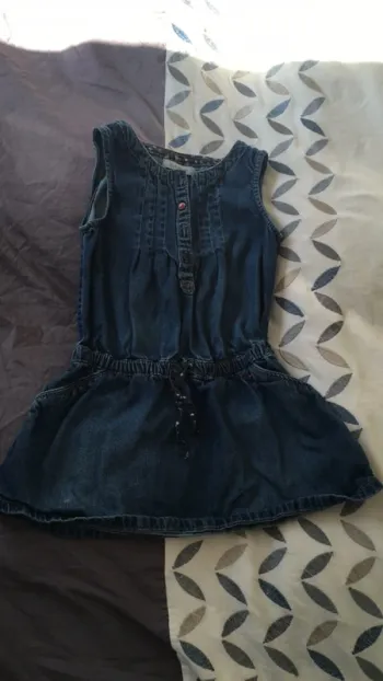 Robe okaidi en jean