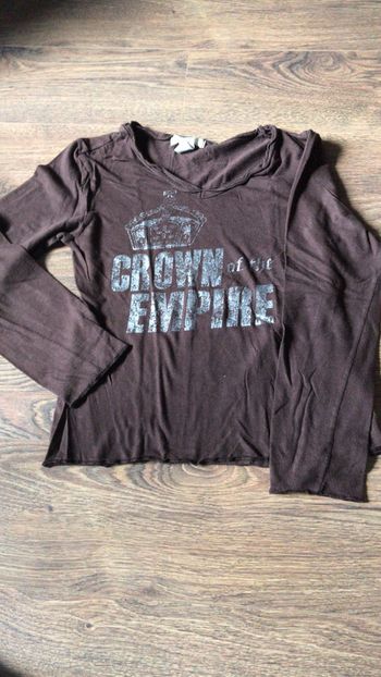 Tee-shirt Orchestra 10 ans marron