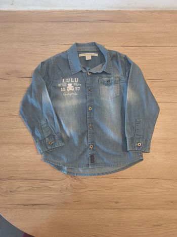 Chemise manche longue 3 ans