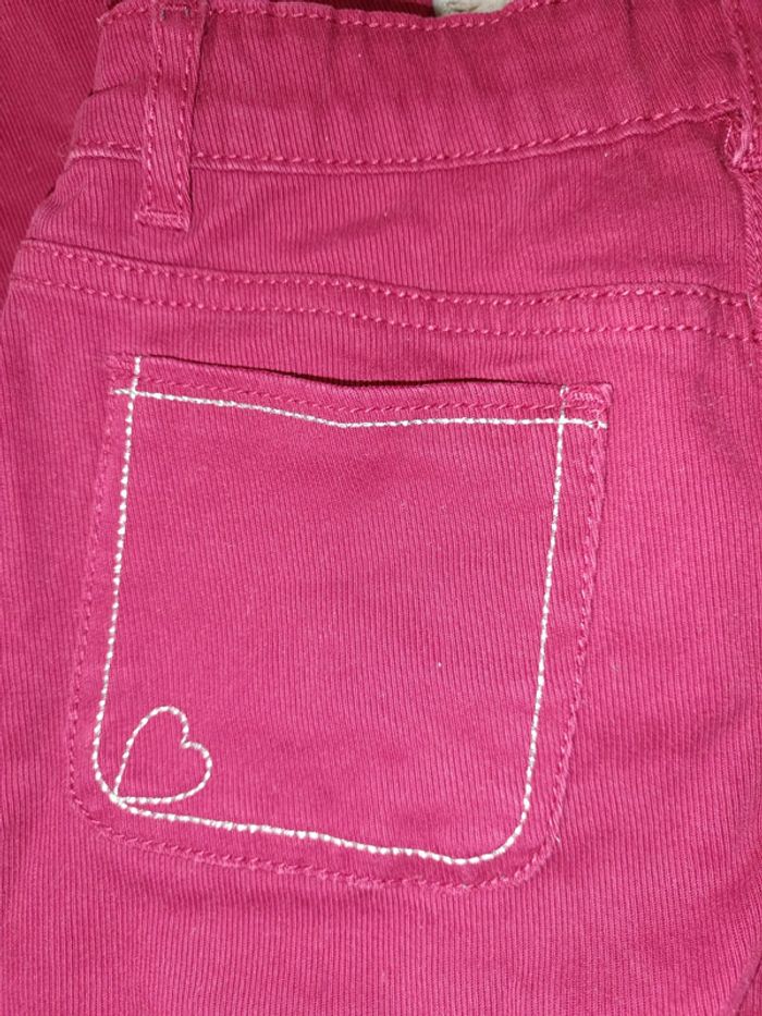 Pantalon épais framboise neuf Sergent Major 8 ans - photo numéro 4