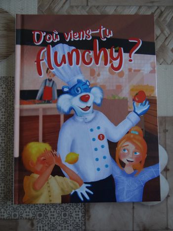 livre enfant "d'ou viens-tu flunchy ?"