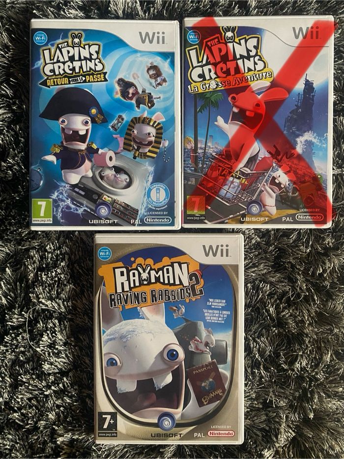 Lapin cretin et  Rayman 2