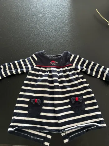 Robe marinière terre de marin 12 mois