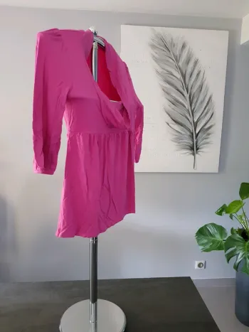Haut rose la redoute 38/40