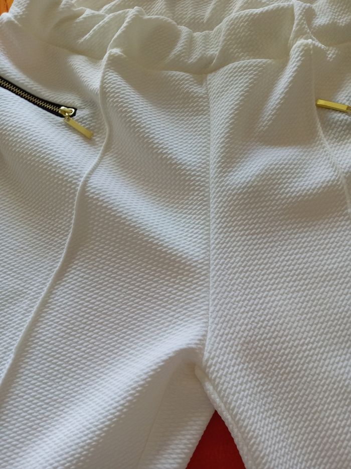 Pantalon blanc femme - photo numéro 2