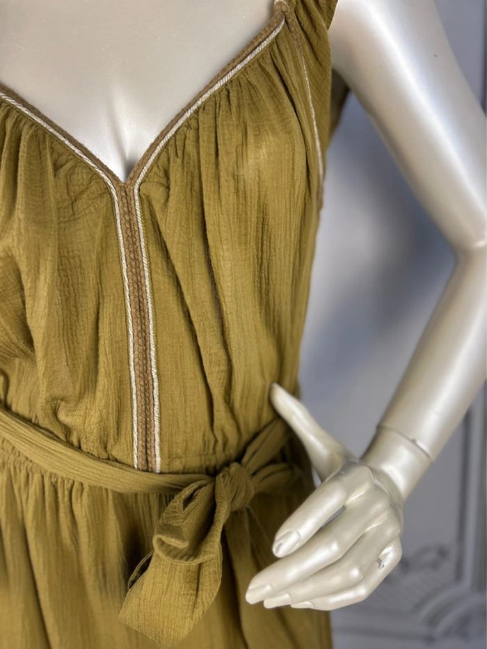 Robe longue verte Louizon T2 / M neuve - photo numéro 3