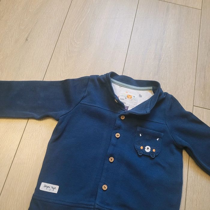 Gilet bleu. Garçon 24 mois. Marque Sergent Major - photo numéro 2