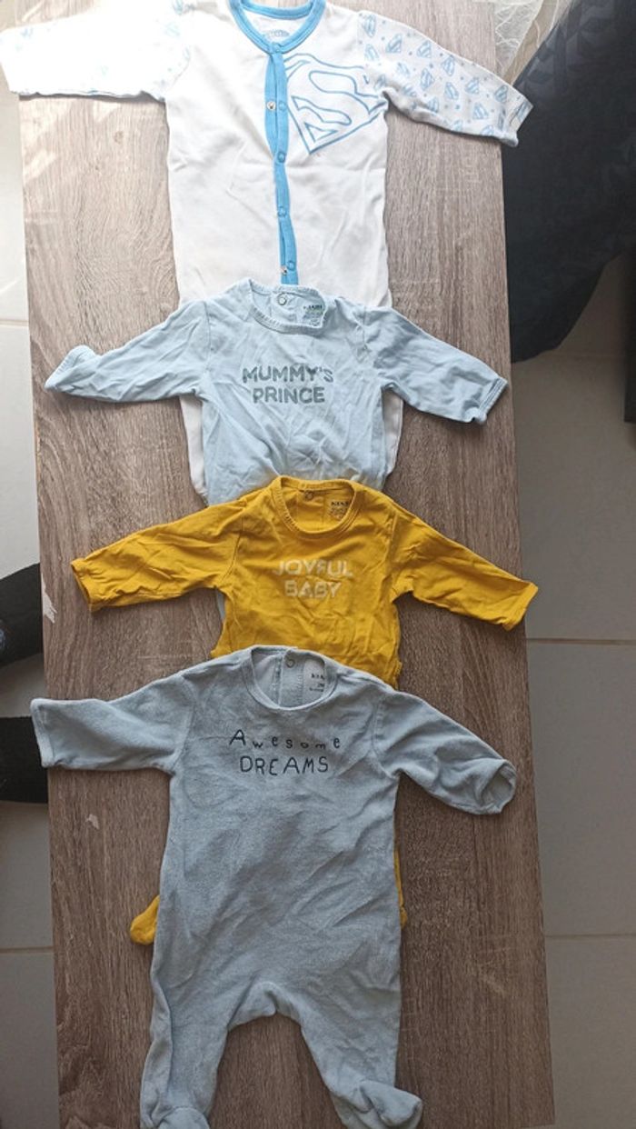 Pyjamas été garçon 3 mois