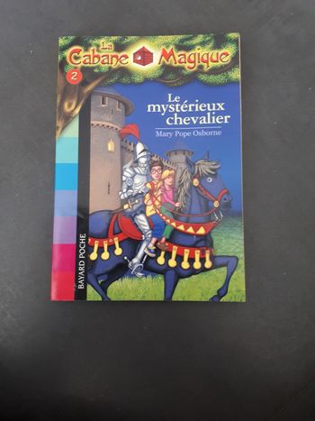 Livre la cabane magique le mystérieux chevalier