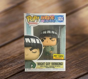 Funko Pop Naruto Shippuden 1414 Might Guy (Winking) Hot Topic