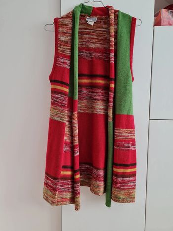 Gilet multicolore mi saison S rainbow