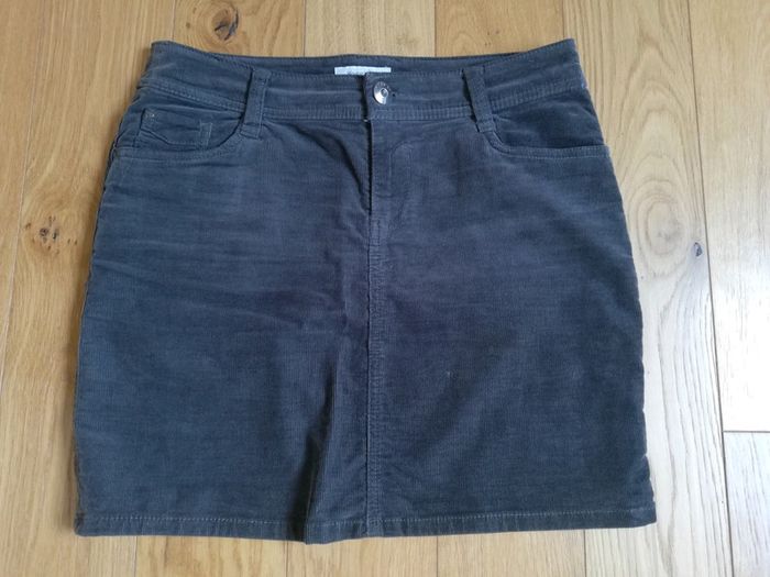 Jupe courte velours