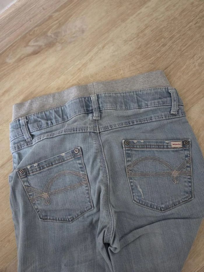 pantalon maternite bellybutton bleu clair taille Xs - photo numéro 3