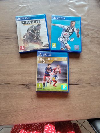 Lot de jeu ps4