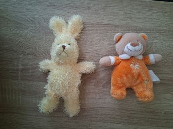 Lot de 2 petits doudou