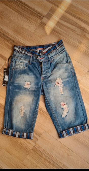 Pantacourt homme jeans us marshall T.40
