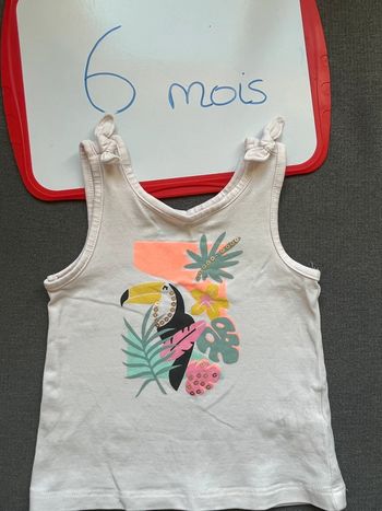 Teeshirt sans manches orchestra 6 mois