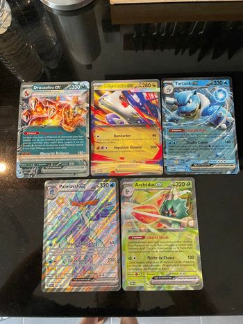 Pokémon lot 6 cartes Jumbo