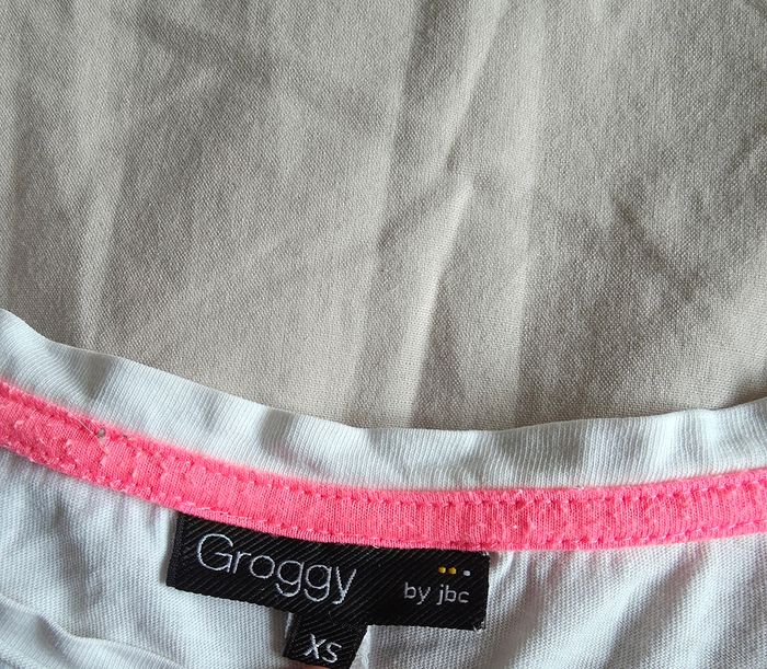 Groggy by JBC T-shirt Coton Blanc - photo numéro 4