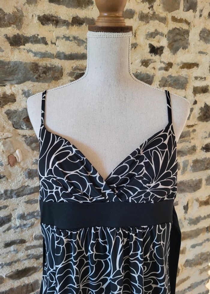 Débardeur à motifs noir et blanc Fashion Studio Taille 3 ou 40 42 - photo numéro 2
