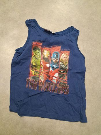 tee shirt débardeur garcon 10 ans marvel