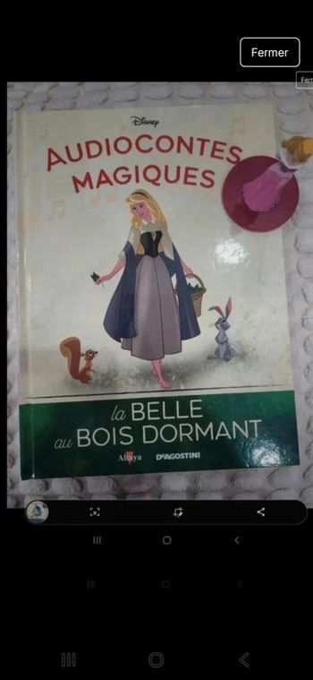 25eme Numéro des audiocontes Magiques altaya disney audio compte