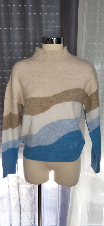 Pull à rayures – Style vintage cosy 36/38