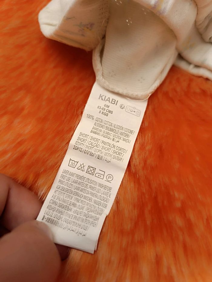 1€ Short bloomer T. 6 mois Kiabi - photo numéro 5