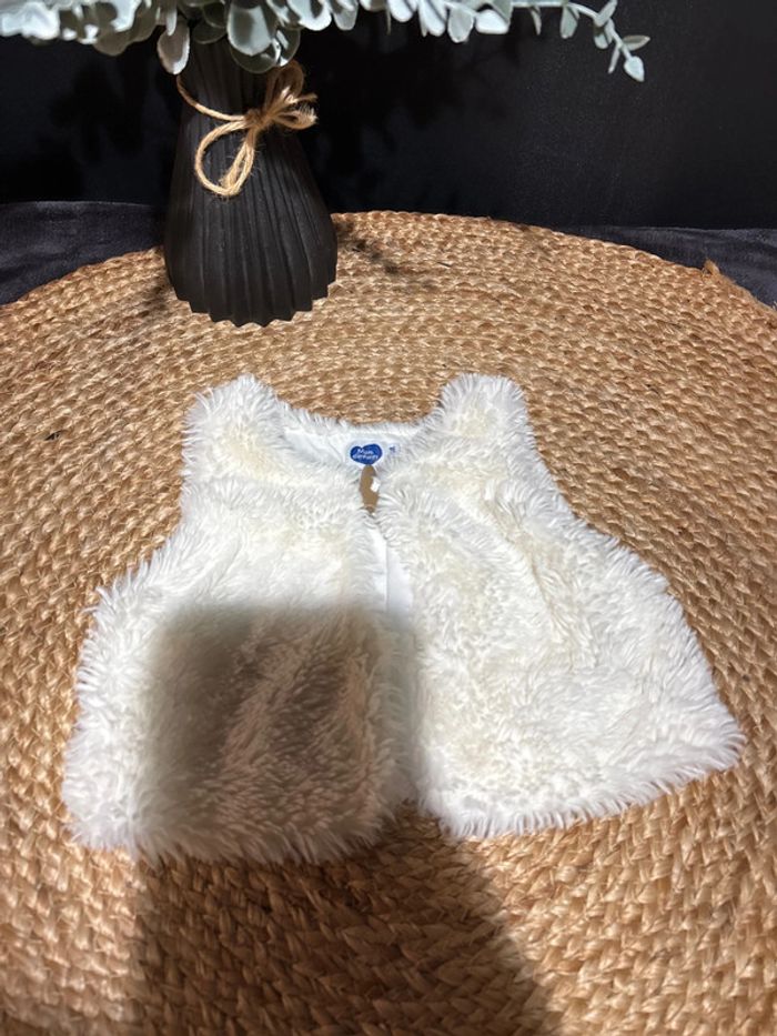 Gilet sans manches bébé fille taille 12 mois - photo numéro 2