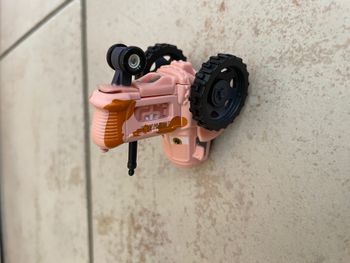 Tracteur rose de Cars