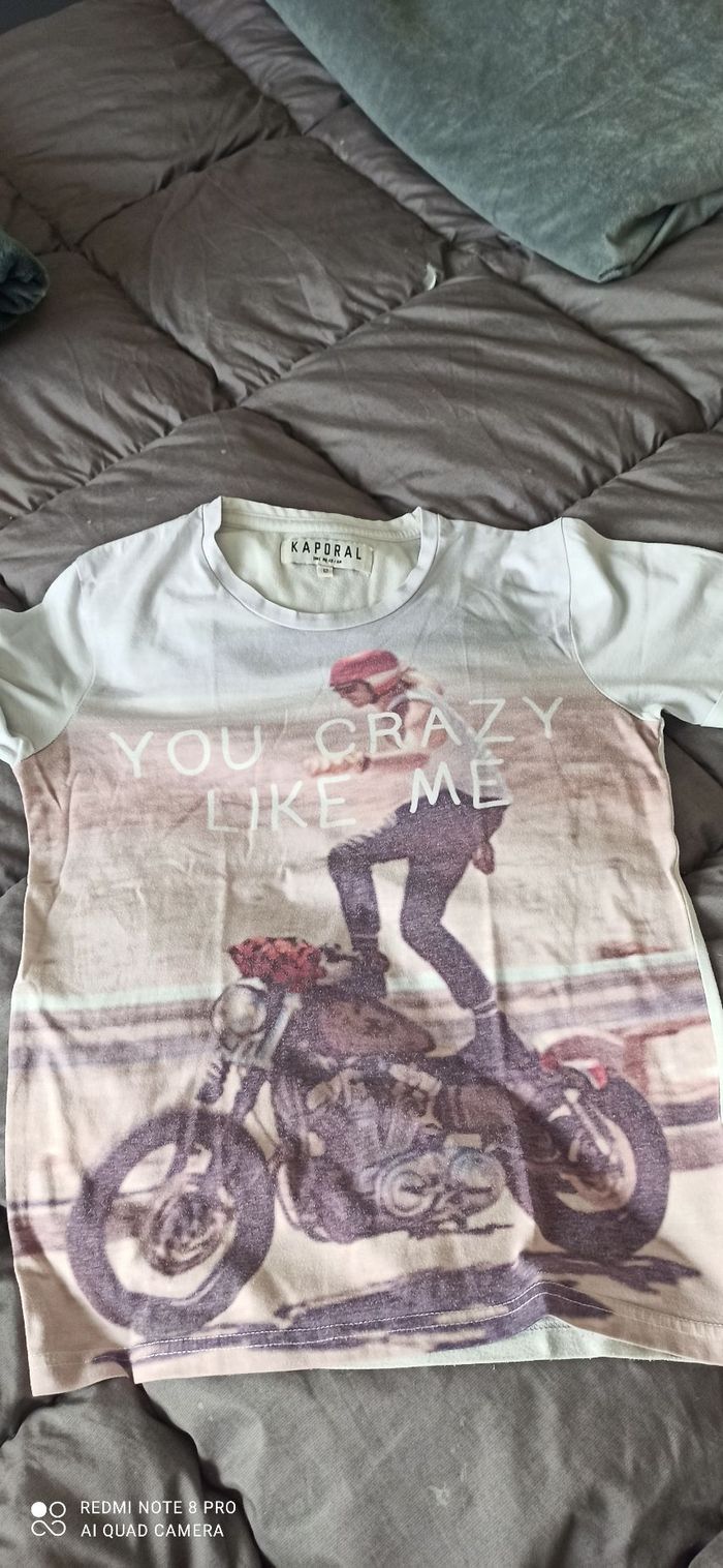 Lot de 5 t shirts 12 ans - photo numéro 5